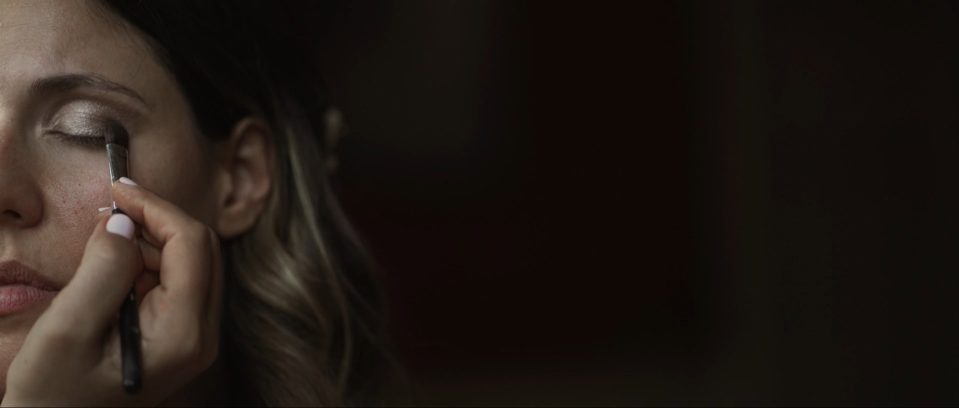 Getting ready by a window