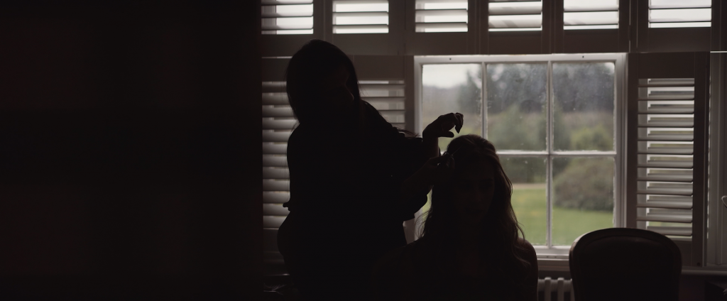 Photographer and videographer communication at wedding