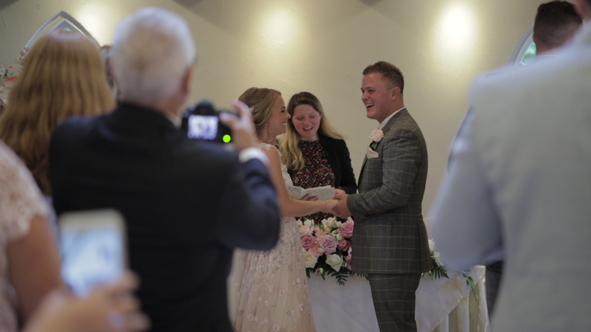 Unplugged wedding ceremony