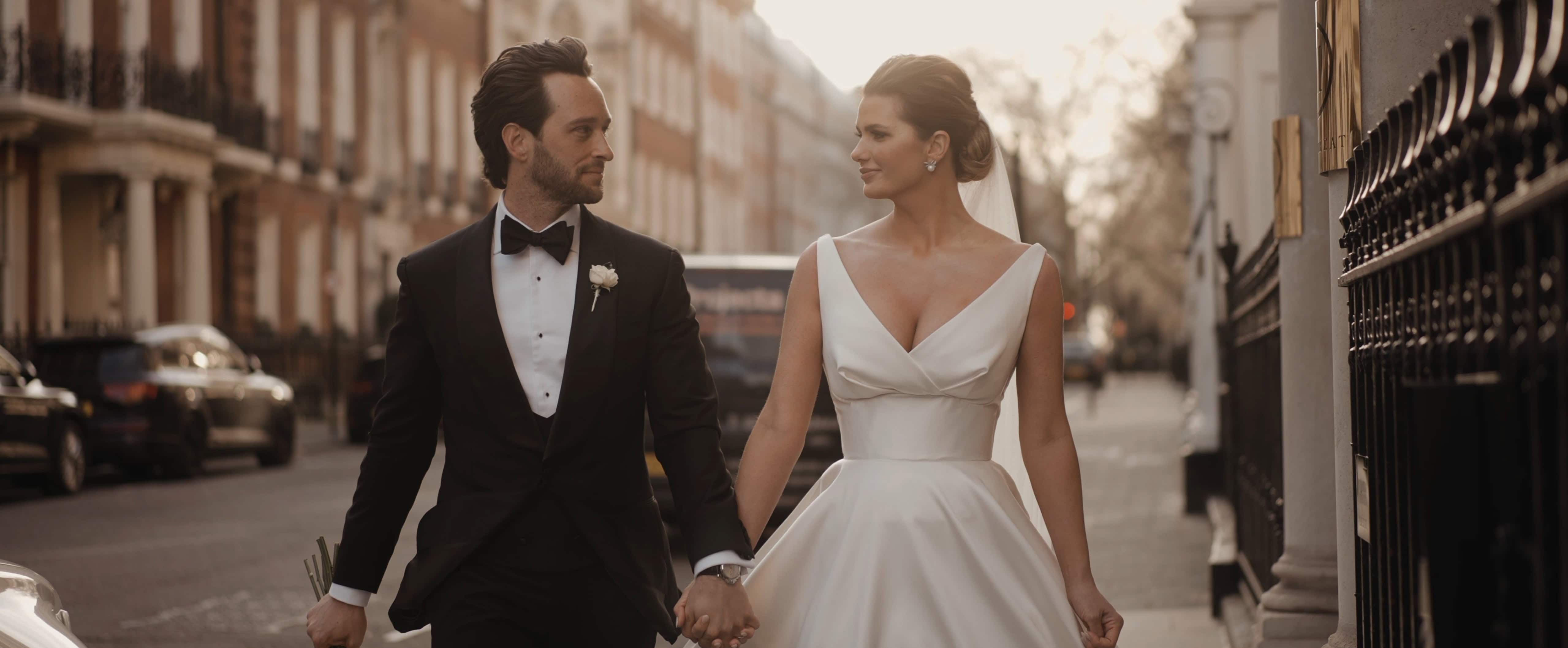 London wedding film by Arran Kenny at Claridge's
