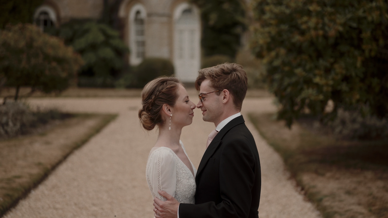 Emma and Jonathan evening at Pylewell Park