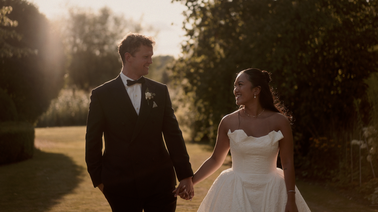 Amy and Harry at Salisbury Cathedral